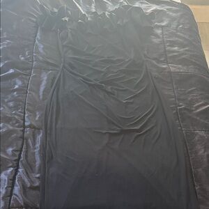 Xscape Strapless Dress in Elegant Black